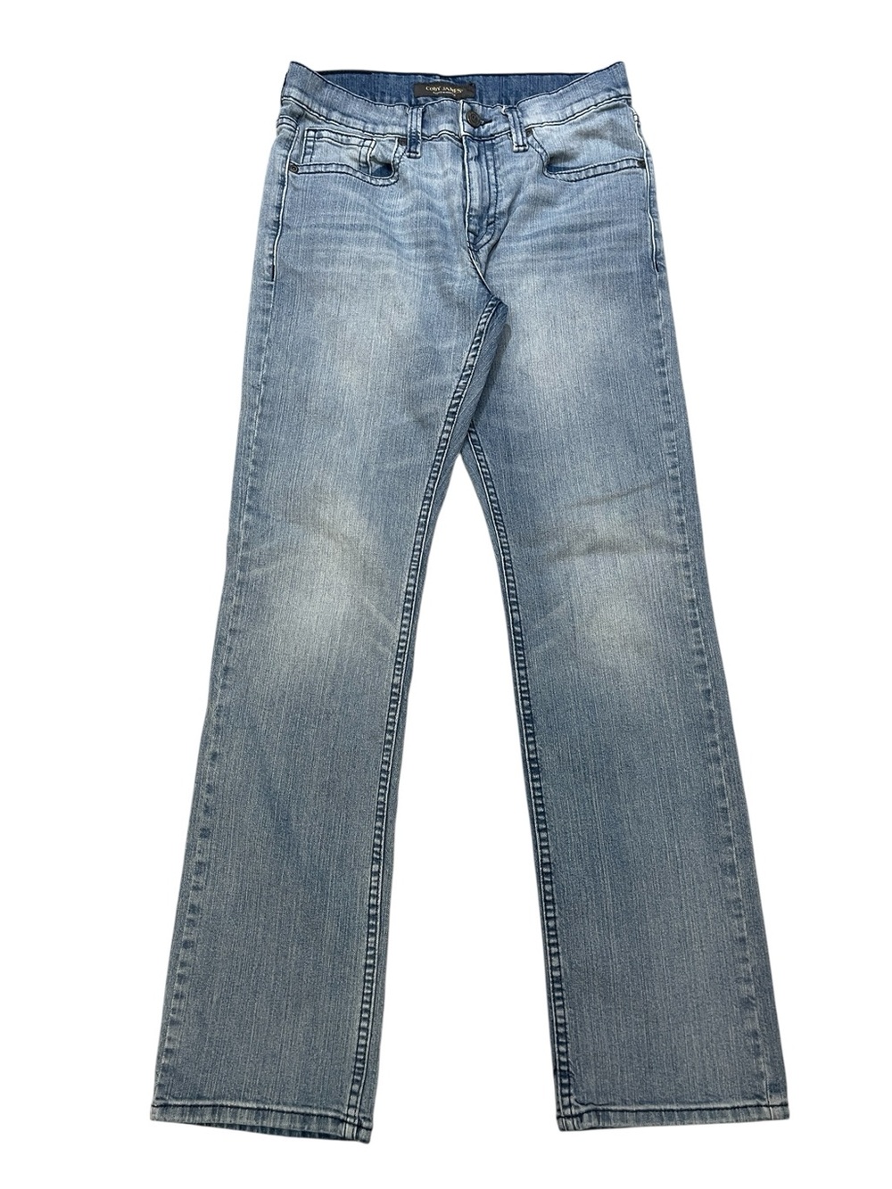 Cody James Jackson Slim Light Wash Straight Western Cowboy Jeans Men’s size 32”W